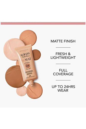 Bourjois Bourjois Always Fabulous Air Mat Foundation - 01