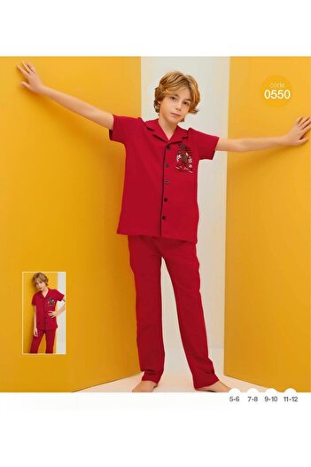 LARICE Boys' short-sleeved pajamas
