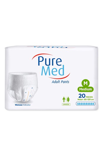 Pure Scutece adulti Med, chilot, marime M, 20buc