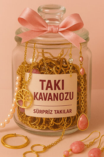 TAKIŞTIR Gizemli Takı Kavanozu/Mutlu Et Kendini
