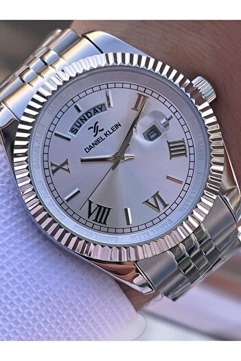 Daniel Klein Italian Model Bracelet Gift Steel Cord 3 Atm 2 Years Warranty Men's Wrist Watch My01