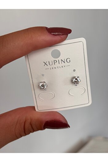 Butik Xuping Classic Tiny Stone Earrings