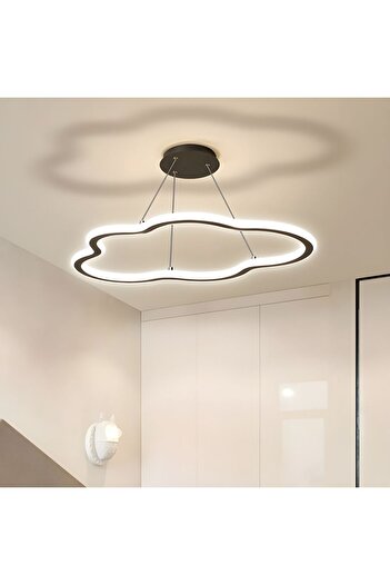 Sueva LED Chandelier 27W Black With 3 Functions Cold/Warm/Neutral Light