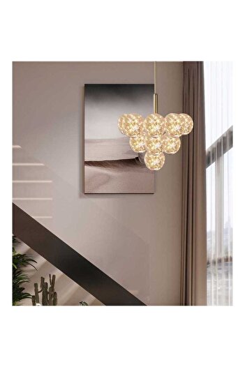 Jiju LED Chandelier Fireflies 90W D50CM Modern 3000K