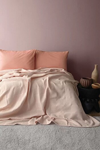 İssimo Home Single 100% Cotton Pique Set Fitted Sheet