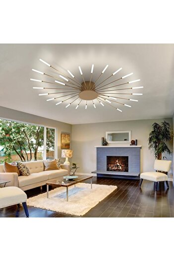 Jiju JIJU® LED Chandelier 112W with wifi Remote Control D105cm 2.4G light/cold/warm/neutral adjustable intensity