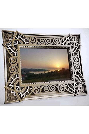 OEM Mandala Wooden Photo Frame