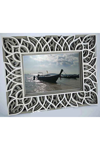 OEM Mandala Wooden Photo Frame