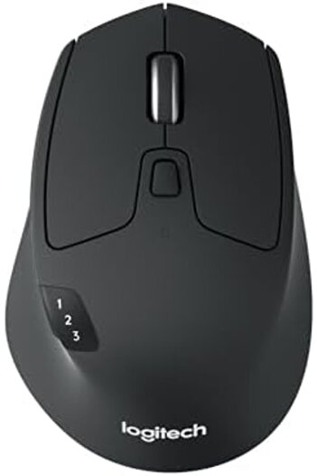 logitech ماوس لاسلكي M720 Triathlon متعدد الأجهزة