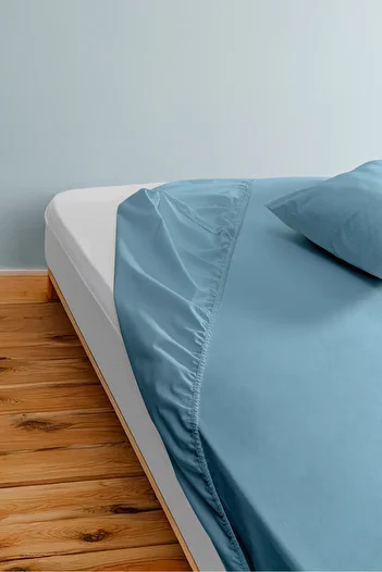 BELENAY HOME Elura 100% Cotton Double Fitted Sheet Set – Pillowcase Included