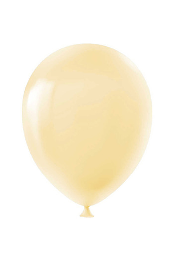 Mielibon Cream Pastel Balloons 12 Inch Set of 25 – Party Birthday Engagement Wedding Decoration
