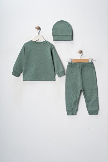 DIMPLE BABY Bereli 3 Piece Organic Cotton Flexible Baby Set