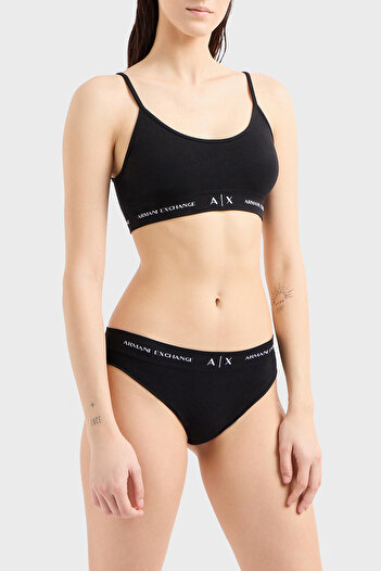 Armani Exchange Stretch Logo Bralet Bra Bra 947022 3F506 00020