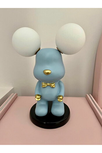 LUXXO Veioza pentru camera copiilor, 2xG9, Little Blue Bear