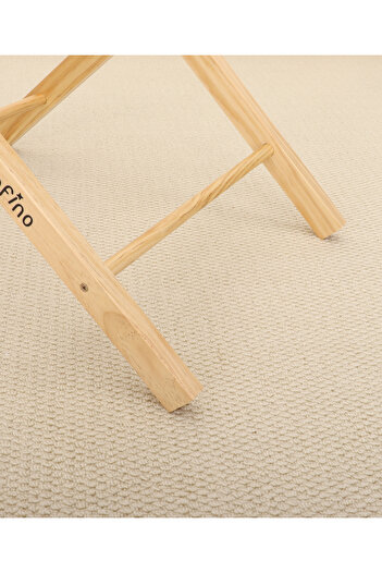 Bonfino Baby Basket & Stands Natural Free size Unisex