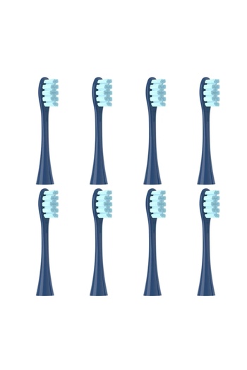 Choice3 8pcs Blue 8 PCS Replacement Brush Heads for Oclean X/ X PRO/ Z1/ F1/ One/ Air 2 /SE/Flow DuPont Soft