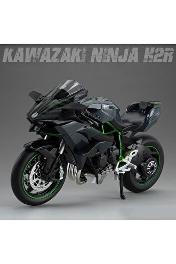 Choice1 Black 1:12 S1000RR Model Motorcycles Kawazaki NINJA H2R Toys Alloy Diecast Sound Light Shock Absorpt