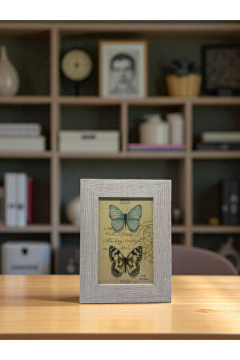 CİHO 10×15 cm Glass Wooden Decorative Photo / Memory Frame
