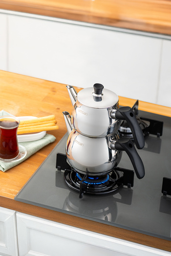Emsan Ajda Mini Teapot Set 0.75-1.5 Lt