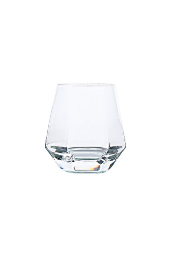 Shuer Creative Hexagonal Diamond Glass Water Cup