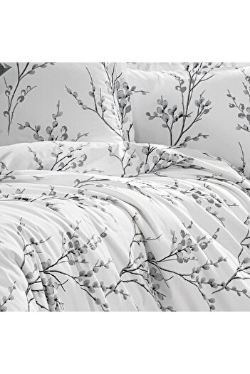 Pucioasa Crepe linen 1 person, 100% cotton, twigs with gray buds