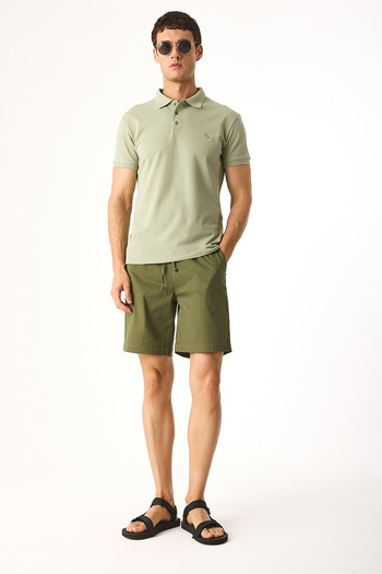 VENA Martin Slim Fit Polo Collar Pique T-Shirt