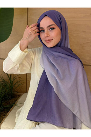 efdal şal eşarp Gradient Cotton Shawl