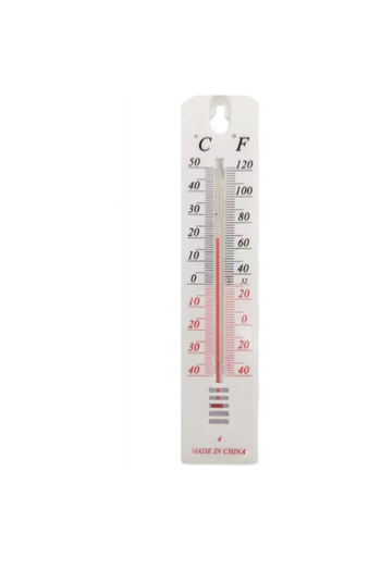 Larimar Plastic Indoor and Outdoor Thermometer