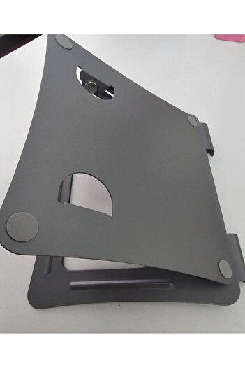OEM Universal Laptop Stand, Foldable and Telescopic Design, 22 x 24 cm, Grey
