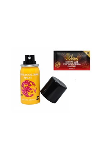 Diblong SET: Super Dooz 78000 delay spray, 45 ml + 1 premium Delay Towel