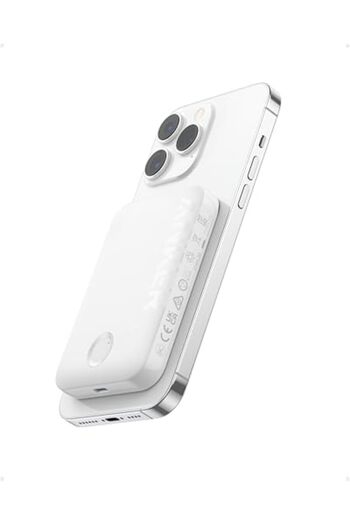 Anker Power Bank, 321 Magnetic Battery (PowerCore Magnetic 5K), 5,000mAh Wireless Portable Charger