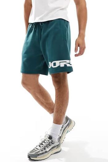 Nike Jordan Mvp Graphic Fleece Shorts Dark Green Men's Shorts Green