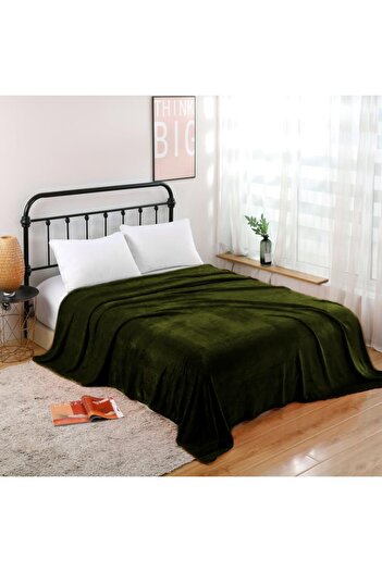 Pufulino Cocolino Super Soft Blanket, Double Bed, 200x230 cm - Khaki