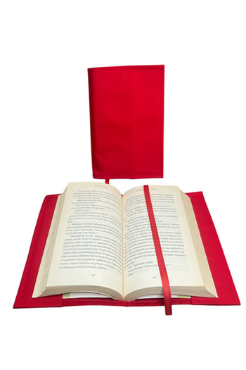 EL YAPIMI Book Cover Red Patterned