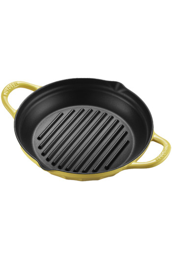 BUYDEEM Tigaie grill CP553-MY, 26 cm, Cast Iron (Yellow)