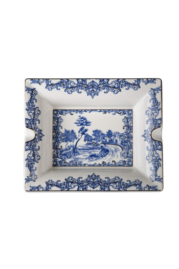 Lucky Art Luckyart Florance Bone Ash Table Large