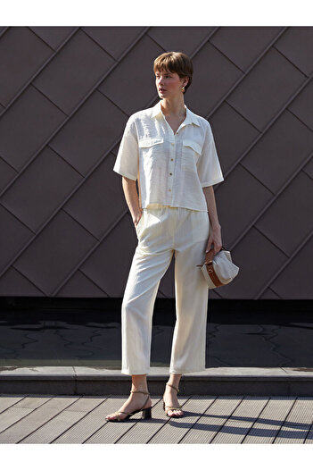 LC Waikiki Quality Parts from Celebi Store |   Women's Elastic Waist Trousers