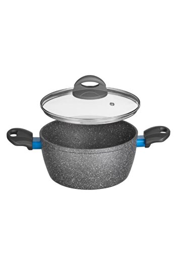 divendi-ro Ceramic non-stick casserole, diameter 20cm, gray