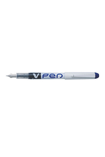 Pilot Stilou V-Pen cu vârf mediu, albastru