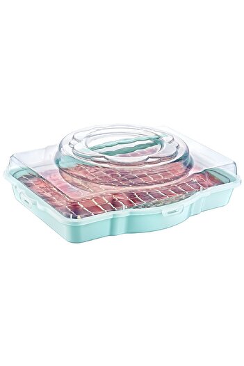 Cosiness Rectangular Pyrex Transport and Storage Container 45X35X14 Cm.