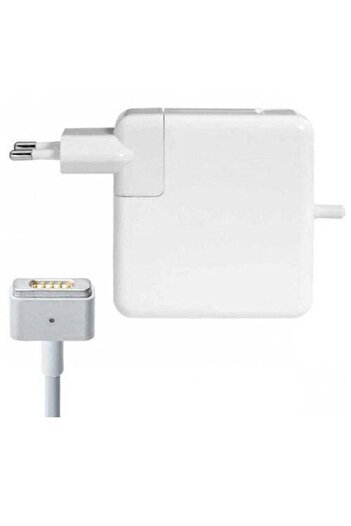 Lamtech Magsafe 2 Network Charger, Compatible with iPad and Macbook, Type T, 60W, 16.5V, 3.65A, Whit