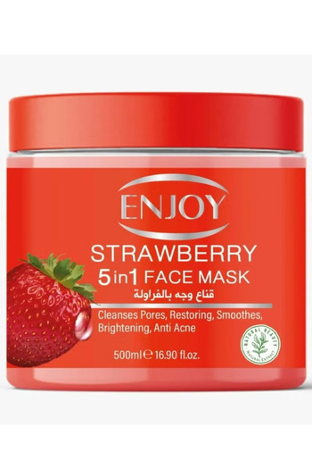 Enjoy Strawberry 5 in 1 Face Mask 500ml