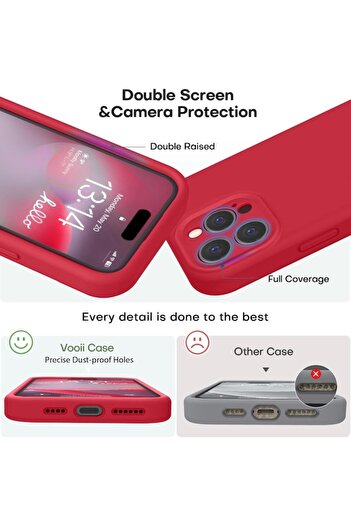 SOHO Matte TPU Protective Case for Realme C55 - Red