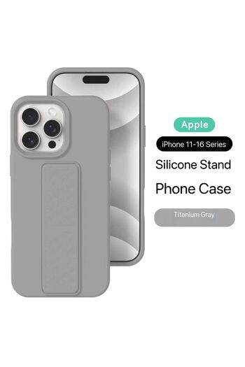 GENERAL Apple iPhone 11 Pro Case – Shockproof Silicone Case, Kickstand Grip, Camera Protection, Slim Fit.