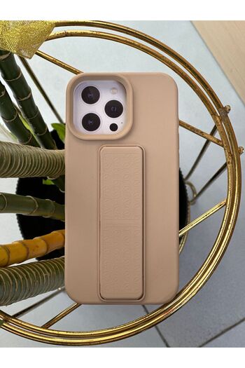 GENERAL Apple iPhone 11 ProMax Case – Shockproof Silicone Case, Kickstand Grip, Camera Protection, Slim Fit.