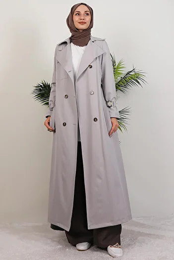 GİYZAMİLA Πέτρα Terra Trench Coat