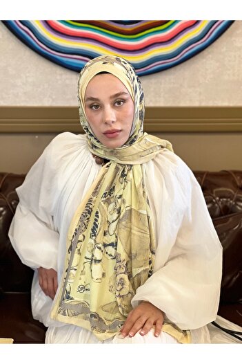 Modakaşmir Lipa Pattern Bamboo Shawl