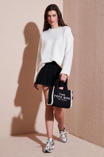 Lela Regular Fit Crew Neck Basic Knitwear Sweater Sweater 4616213