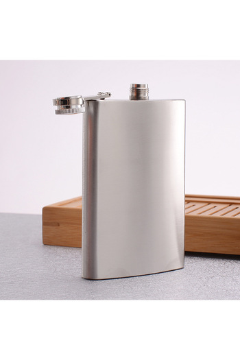 Wolawood Stainless Steel Flask Stylish Durable Portable Camping Tent Sports Travel Flask for Daily Use