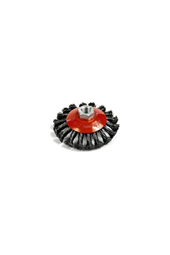 Strend Pro Wire brush, circular, with twists, M 14, 100 mm, Strend Pro
